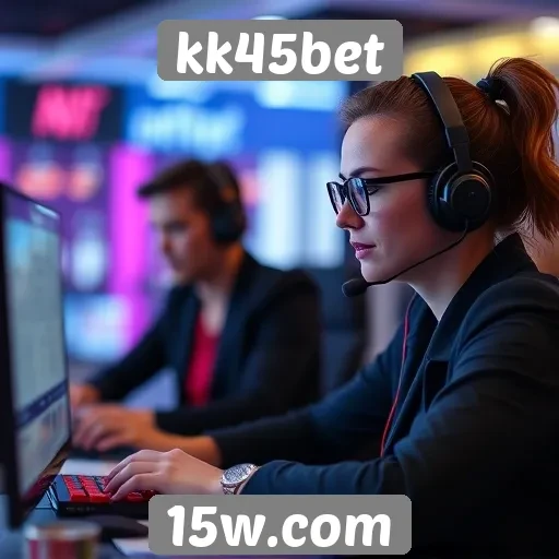 Recursos de suporte ao cliente no kk45bet